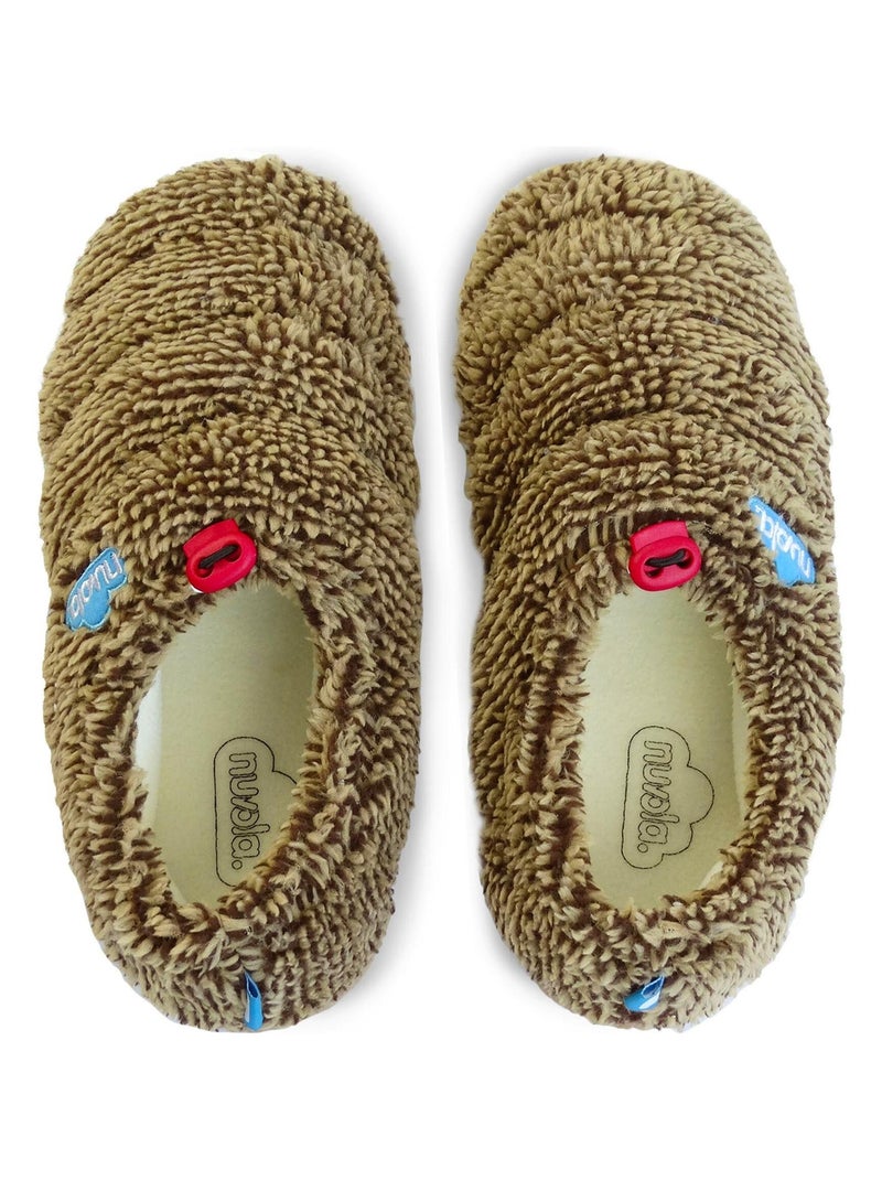 Pantofole unisex Nuvola suola in gomma Marrone - Kiabi