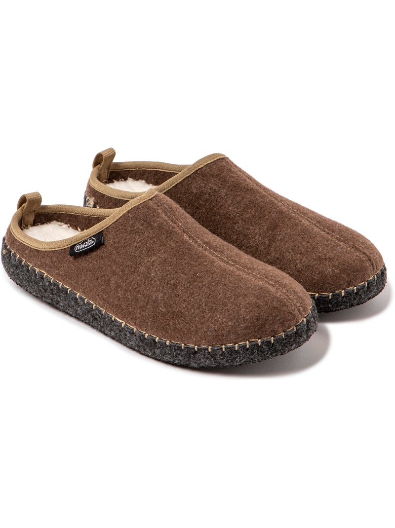 Pantofole unisex Nuvola suola in gomma Marrone - Kiabi