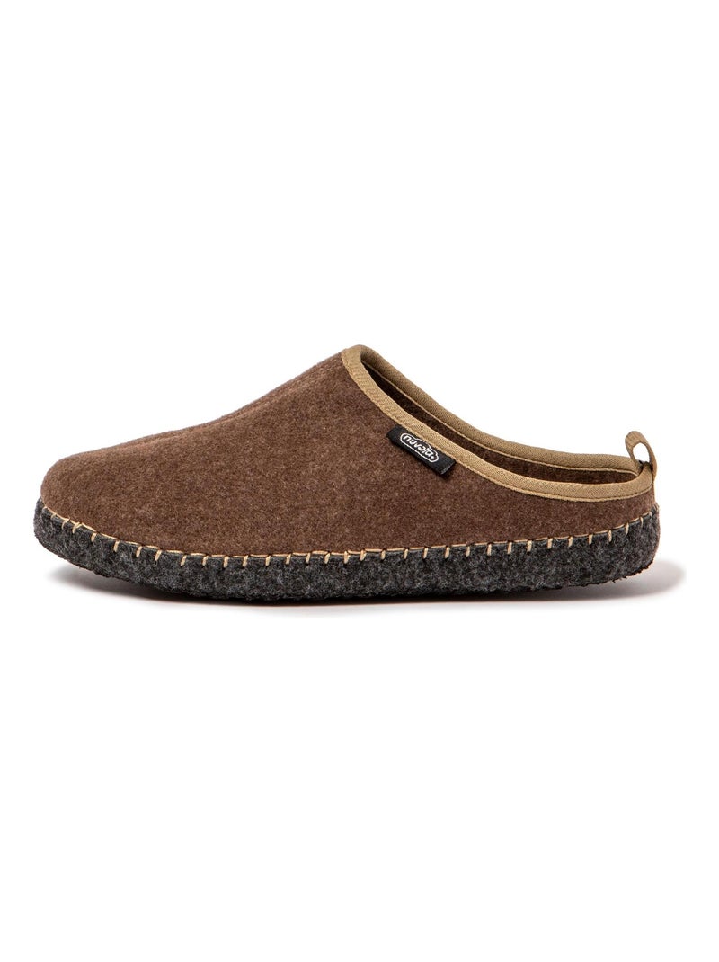 Pantofole unisex Nuvola suola in gomma Marrone - Kiabi