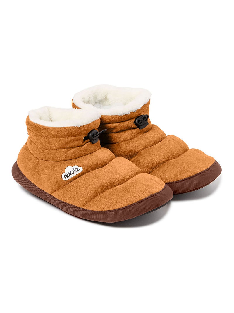 Pantofole unisex Nuvola suola in gomma Marrone nocciola - Kiabi