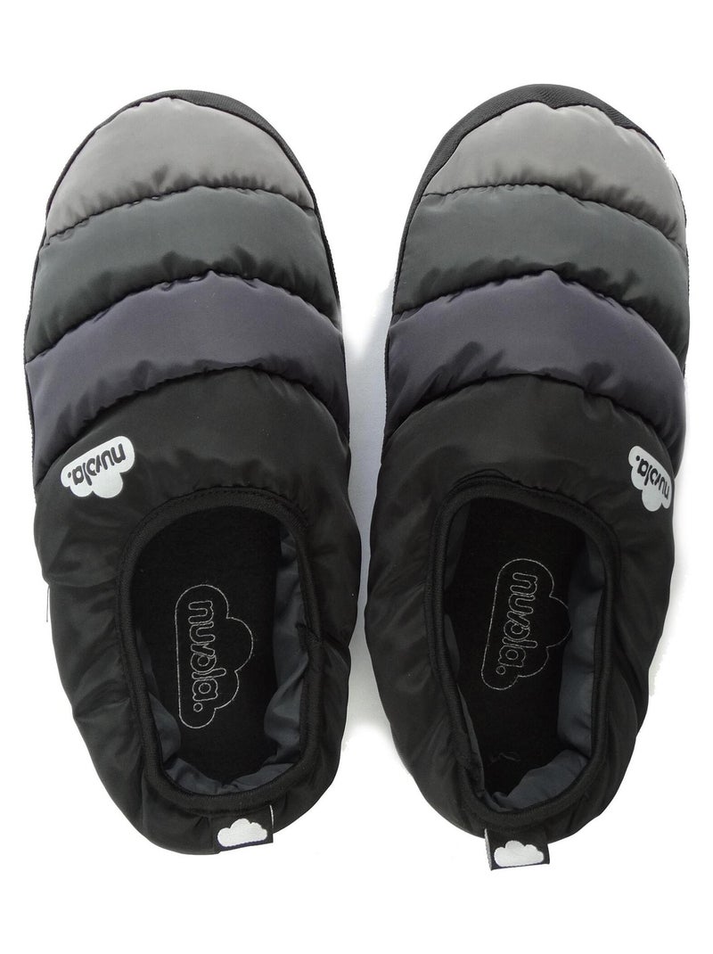 Pantofole unisex Nuvola suola in gomma Nero - Kiabi