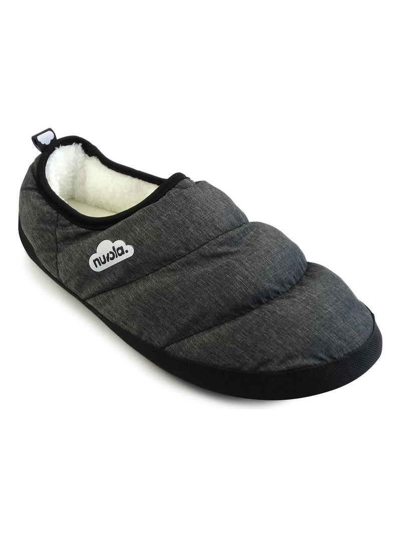 Pantofole unisex Nuvola suola in gomma Nero - Kiabi