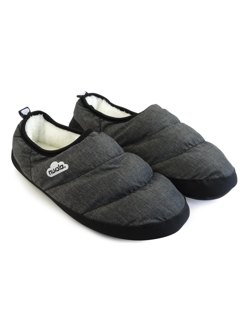 Pantofole unisex Nuvola suola in gomma Nero - Kiabi