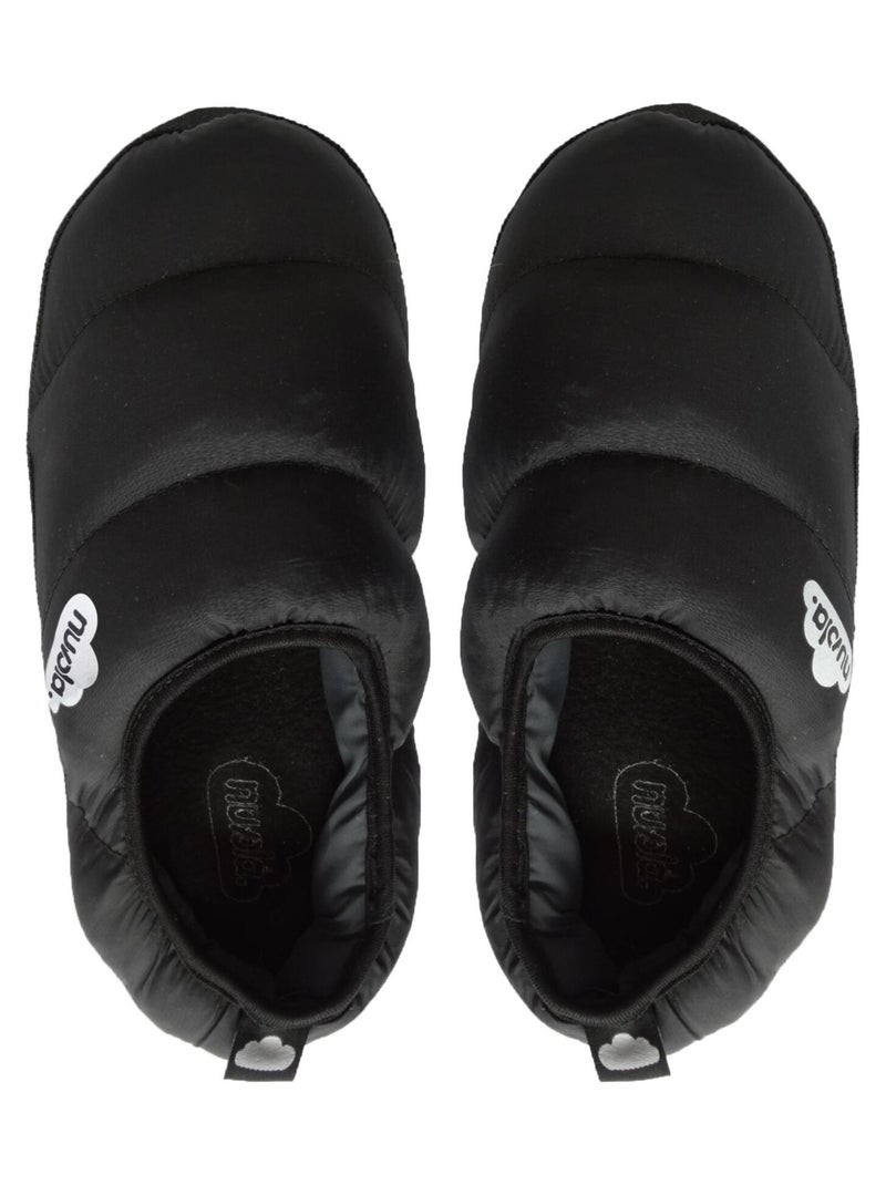 Pantofole unisex Nuvola suola in gomma Nero - Kiabi