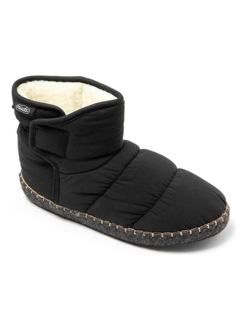 Pantofole unisex Nuvola suola in gomma Nero - Kiabi