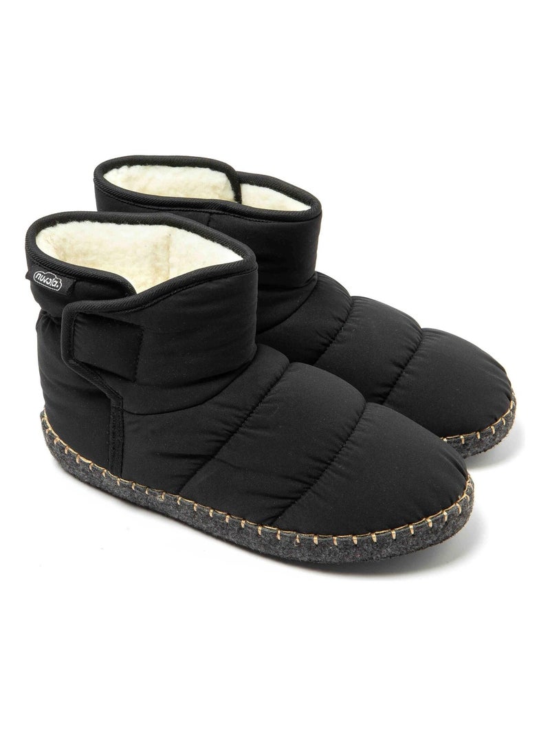 Pantofole unisex Nuvola suola in gomma Nero - Kiabi