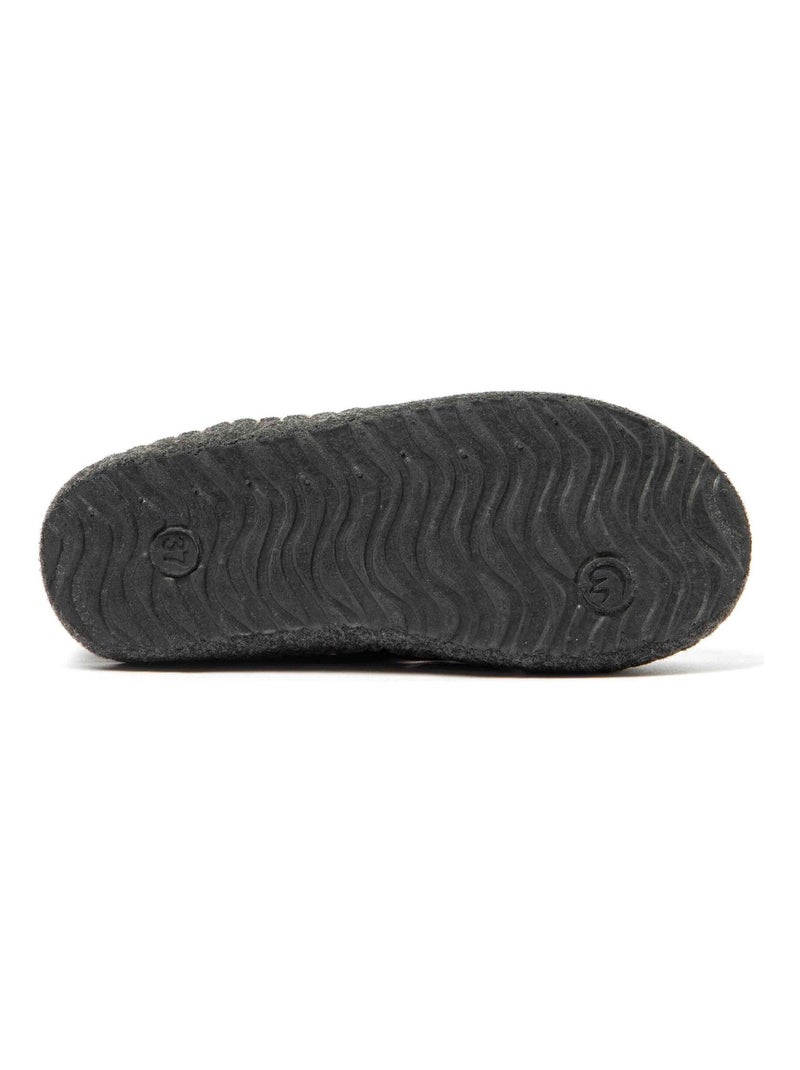 Pantofole unisex Nuvola suola in gomma Nero - Kiabi