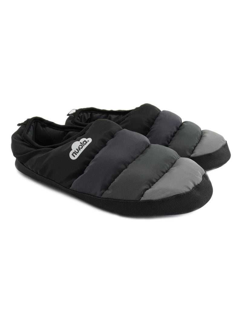 Pantofole unisex Nuvola suola in gomma Nero - Kiabi