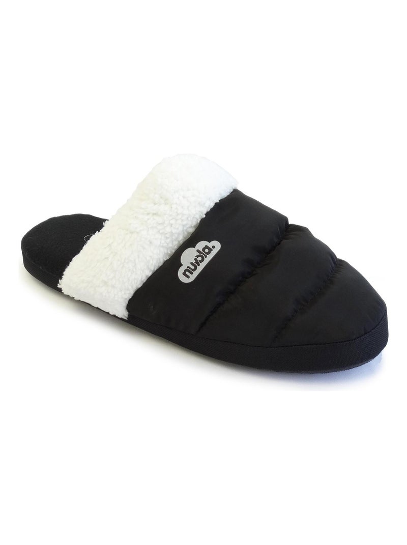 Pantofole unisex Nuvola suola in gomma Nero - Kiabi