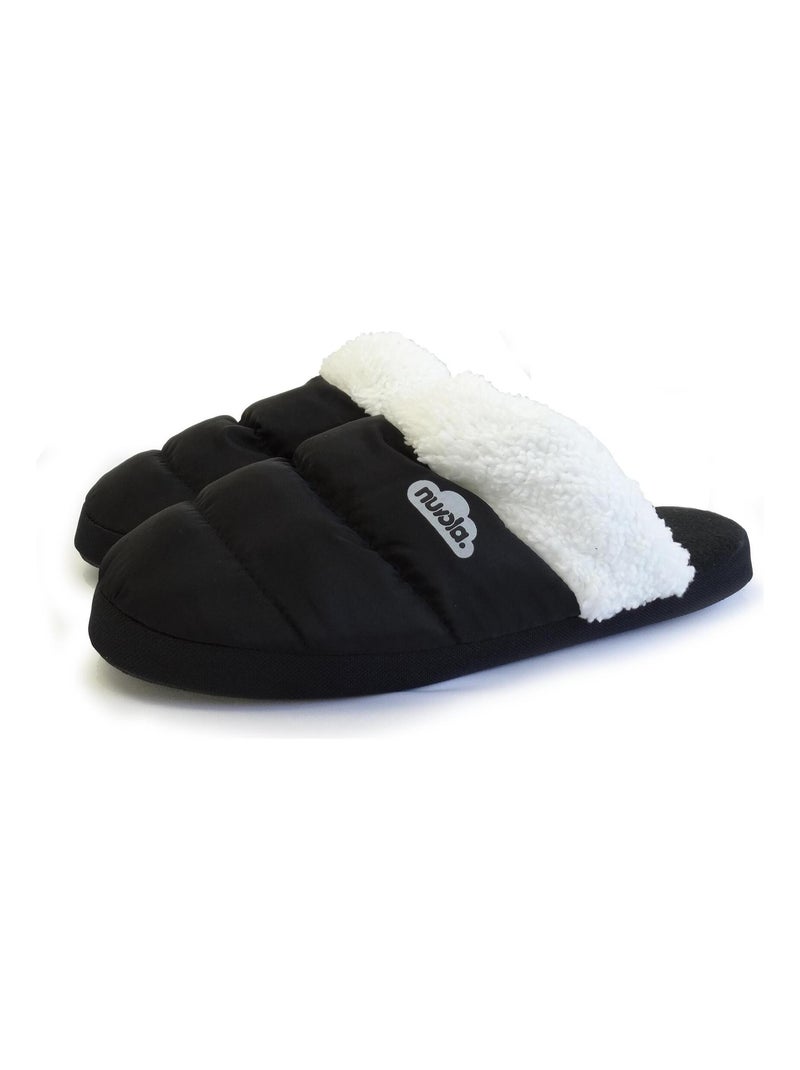 Pantofole unisex Nuvola suola in gomma Nero - Kiabi