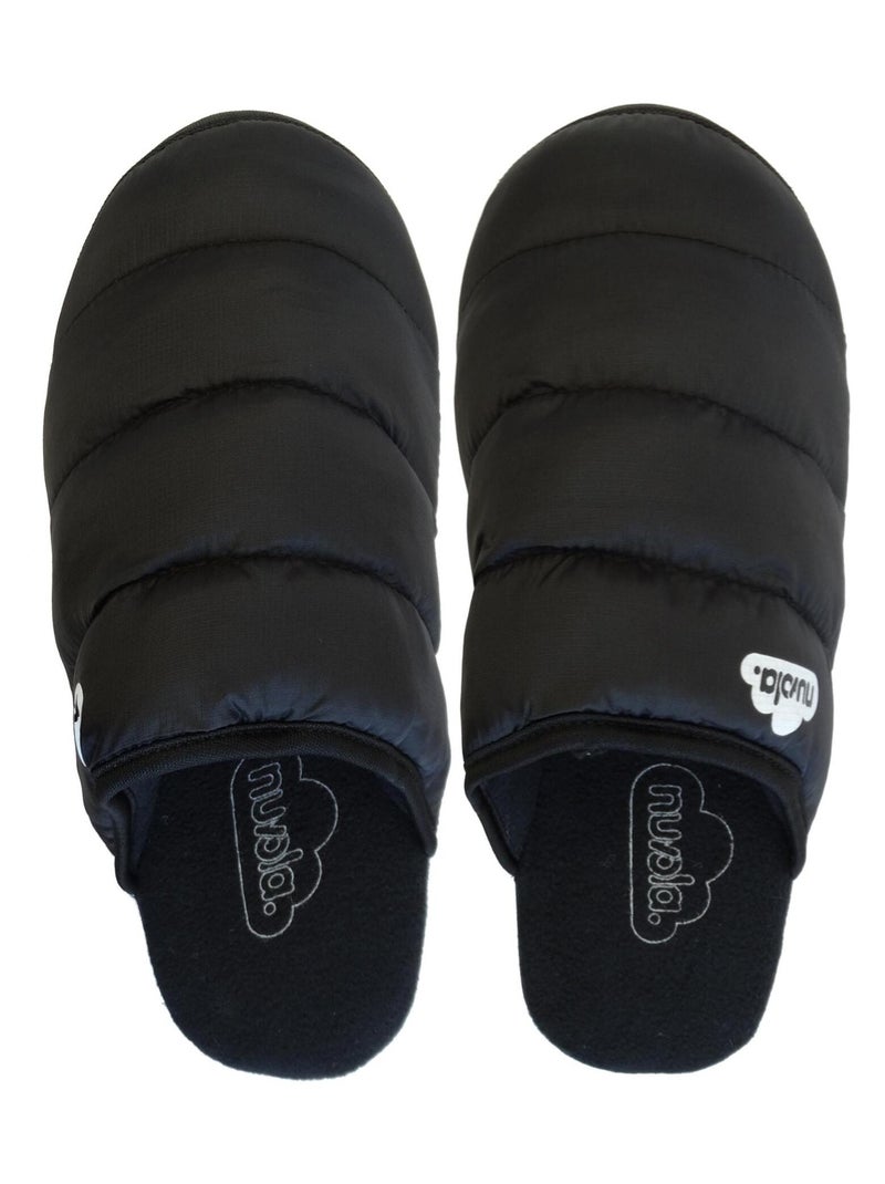 Pantofole unisex Nuvola suola in gomma Nero - Kiabi