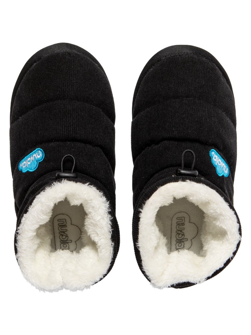 Pantofole unisex Nuvola suola in gomma Nero - Kiabi