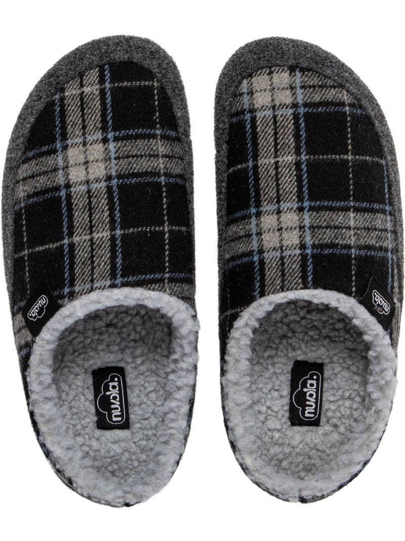 Pantofole unisex Nuvola suola in gomma Nero - Kiabi
