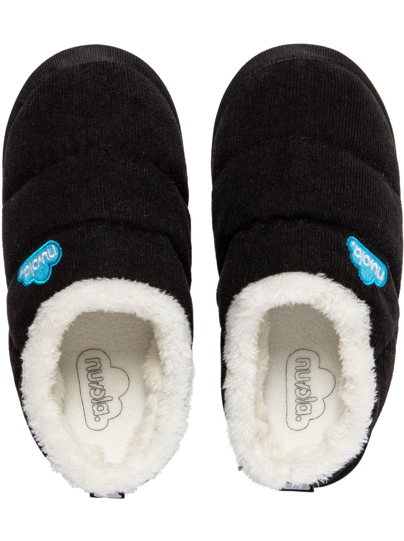 Pantofole unisex Nuvola suola in gomma Nero - Kiabi