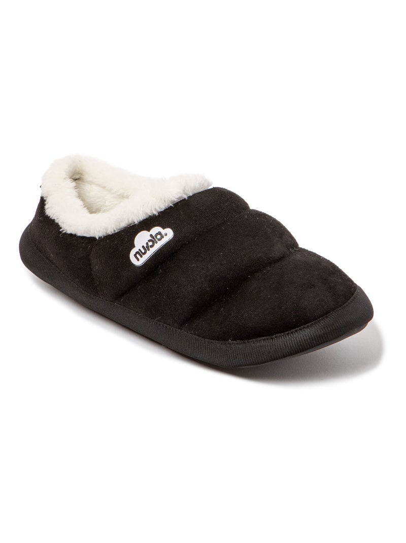 Pantofole unisex Nuvola suola in gomma Nero - Kiabi