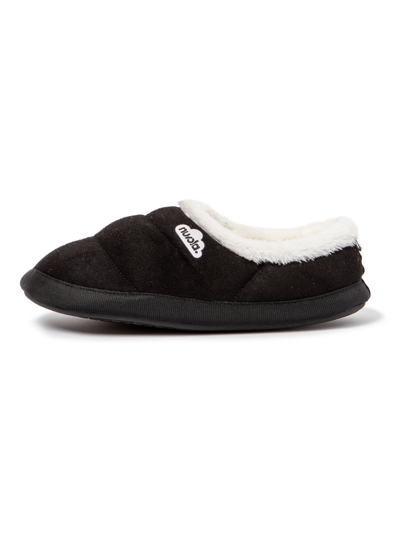 Pantofole unisex Nuvola suola in gomma Nero - Kiabi