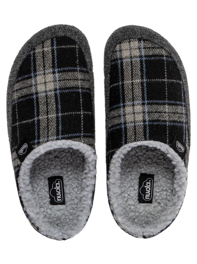 Pantofole unisex Nuvola suola in gomma Nero - Kiabi