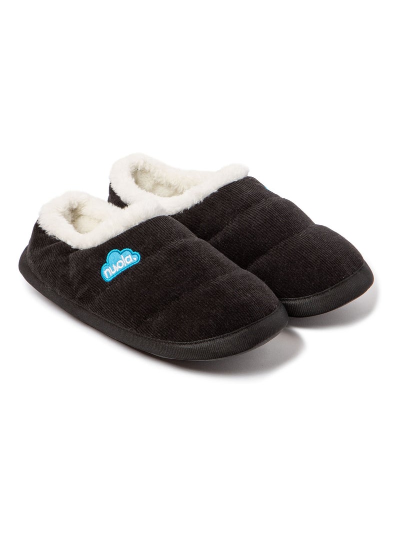 Pantofole unisex Nuvola suola in gomma Nero - Kiabi
