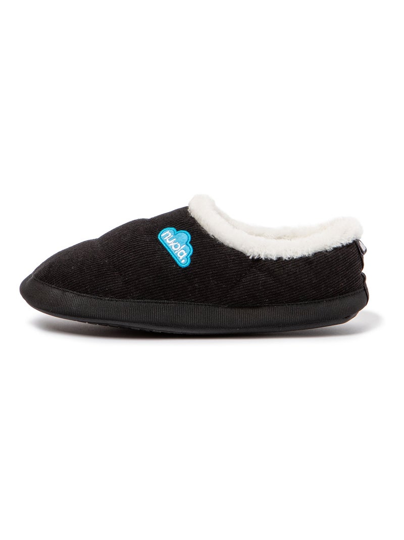 Pantofole unisex Nuvola suola in gomma Nero - Kiabi