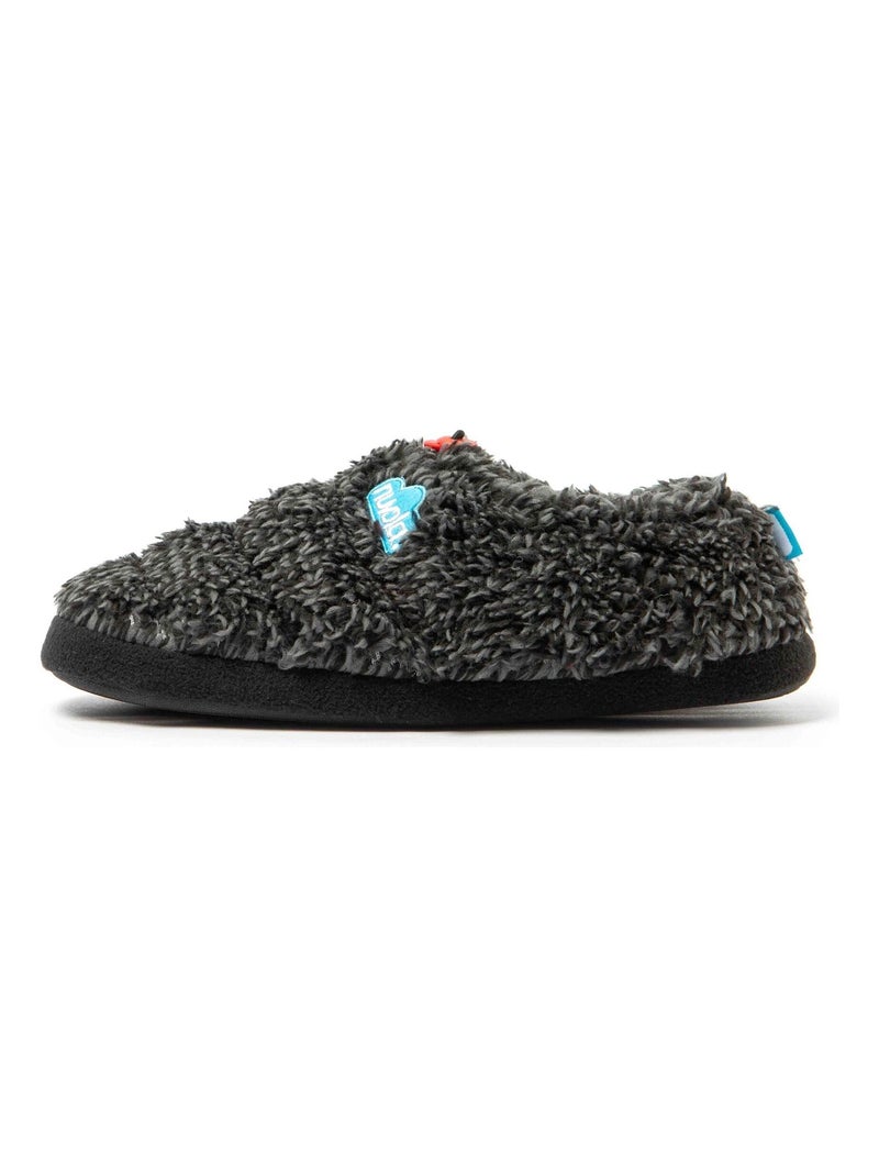Pantofole unisex Nuvola suola in gomma Nero opaco - Kiabi
