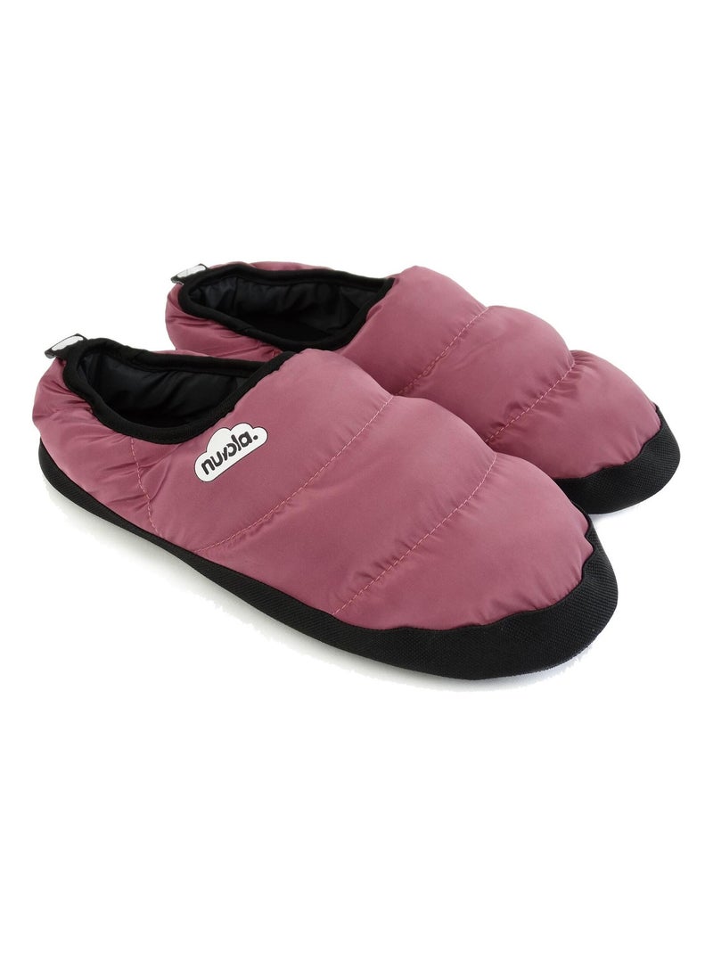 Pantofole unisex Nuvola suola in gomma Rosa scuro - Kiabi