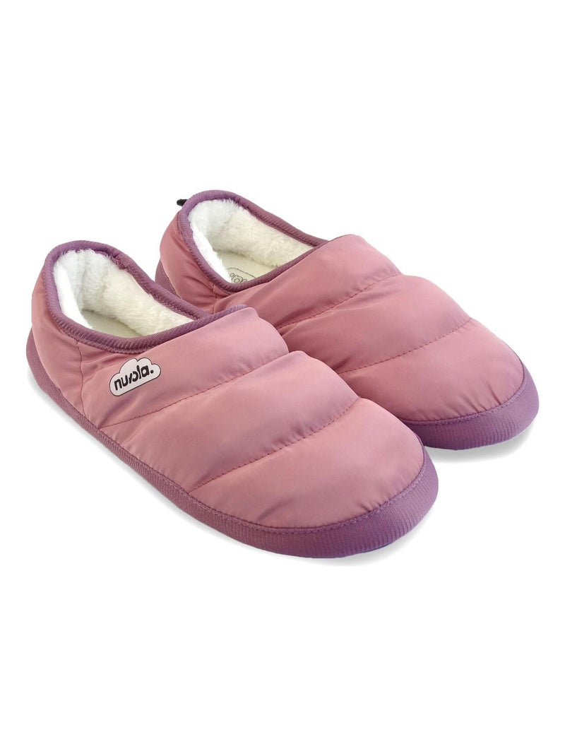 Pantofole unisex Nuvola suola in gomma Rosa scuro - Kiabi
