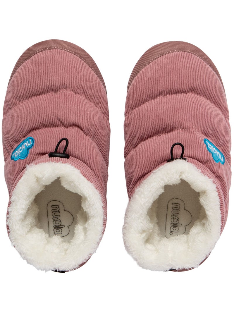 Pantofole unisex Nuvola suola in gomma Rosa scuro - Kiabi