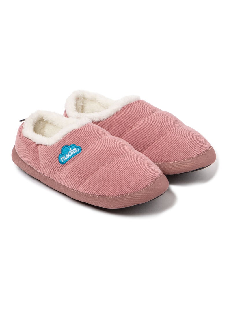 Pantofole unisex Nuvola suola in gomma Rosa scuro - Kiabi