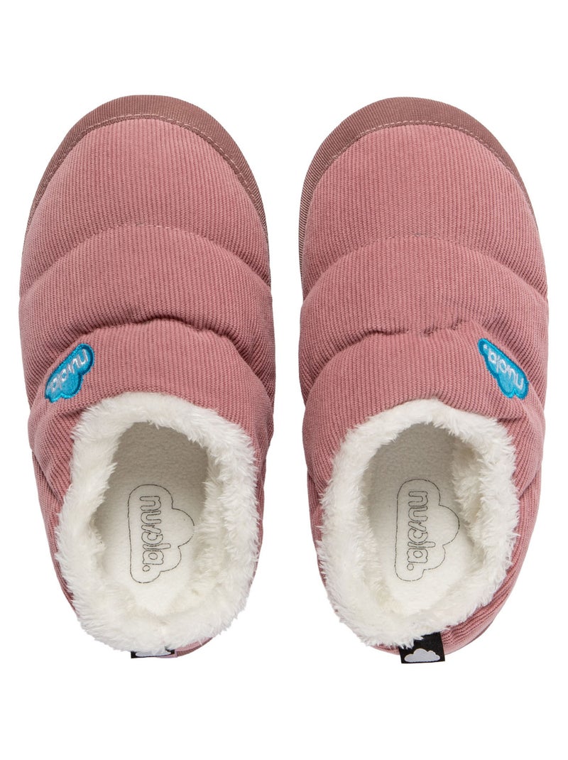 Pantofole unisex Nuvola suola in gomma Rosa scuro - Kiabi