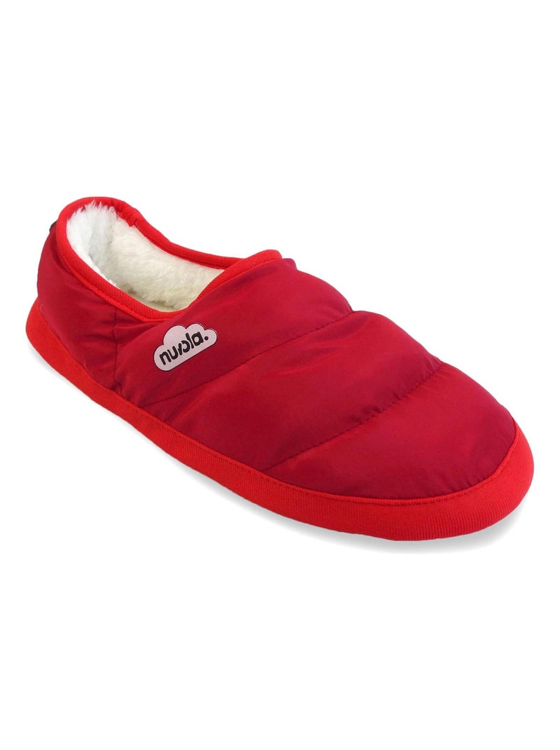 Pantofole unisex Nuvola suola in gomma Rosso - Kiabi