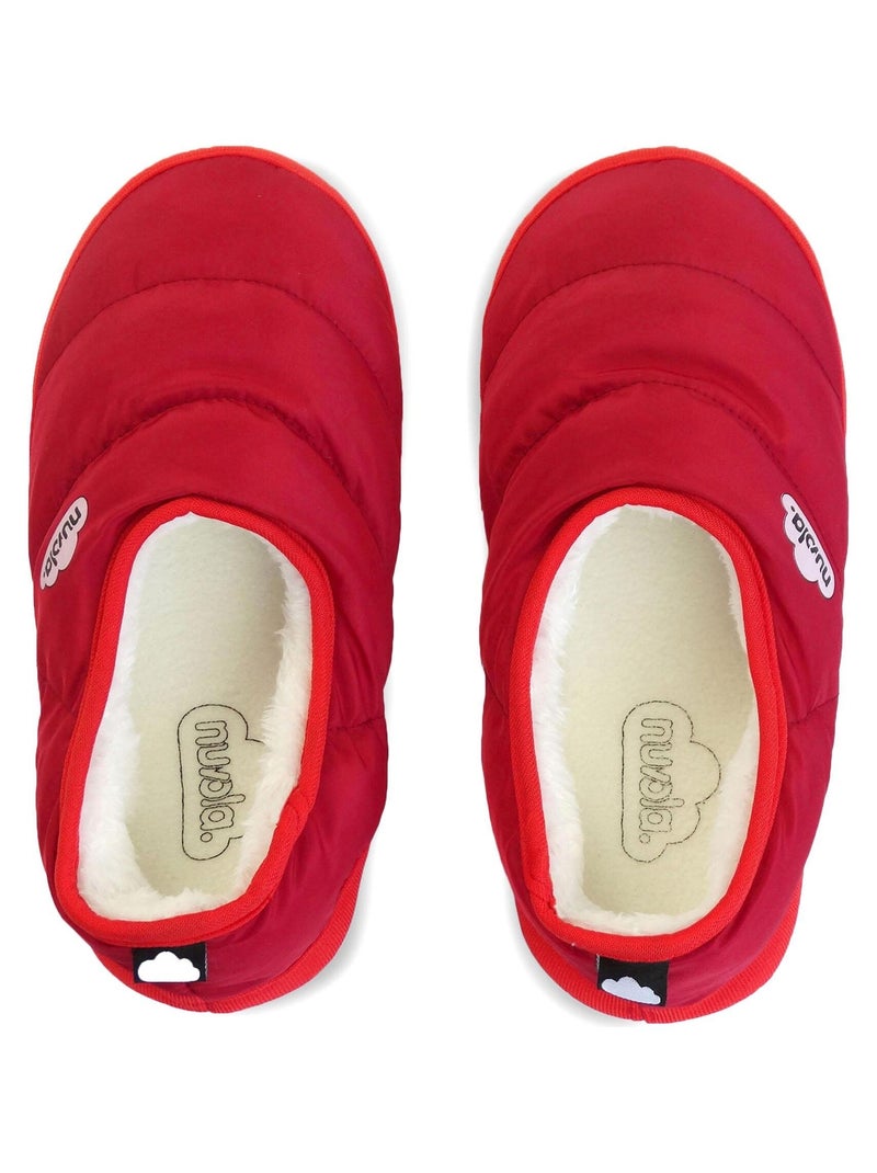 Pantofole unisex Nuvola suola in gomma Rosso - Kiabi