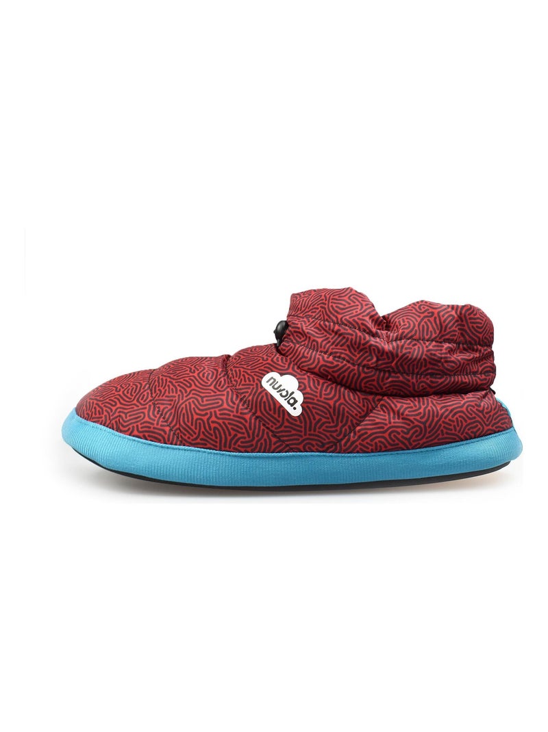 Pantofole unisex Nuvola suola in gomma Rosso - Kiabi