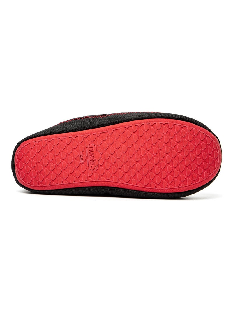 Pantofole unisex Nuvola suola in gomma Rosso - Kiabi