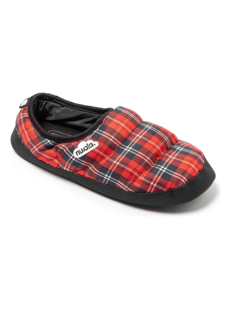 Pantofole unisex Nuvola suola in gomma Rosso - Kiabi
