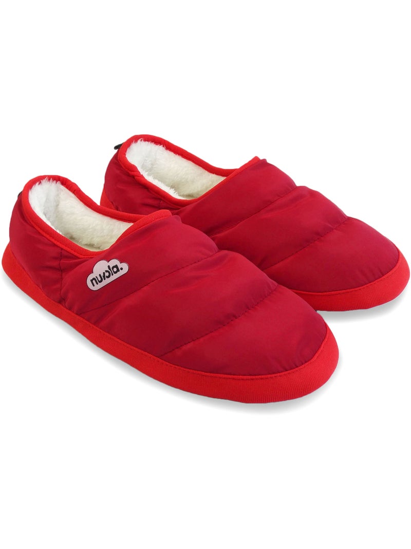 Pantofole unisex Nuvola suola in gomma Rosso - Kiabi