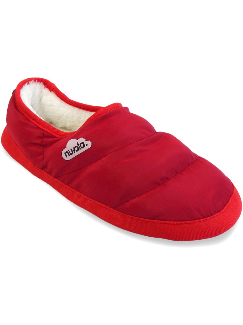Pantofole unisex Nuvola suola in gomma Rosso - Kiabi