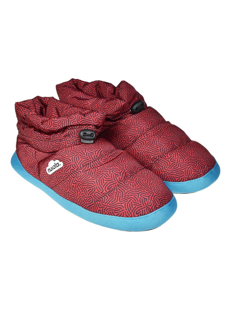 Pantofole unisex Nuvola suola in gomma Rosso - Kiabi