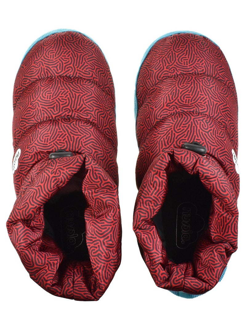 Pantofole unisex Nuvola suola in gomma Rosso - Kiabi
