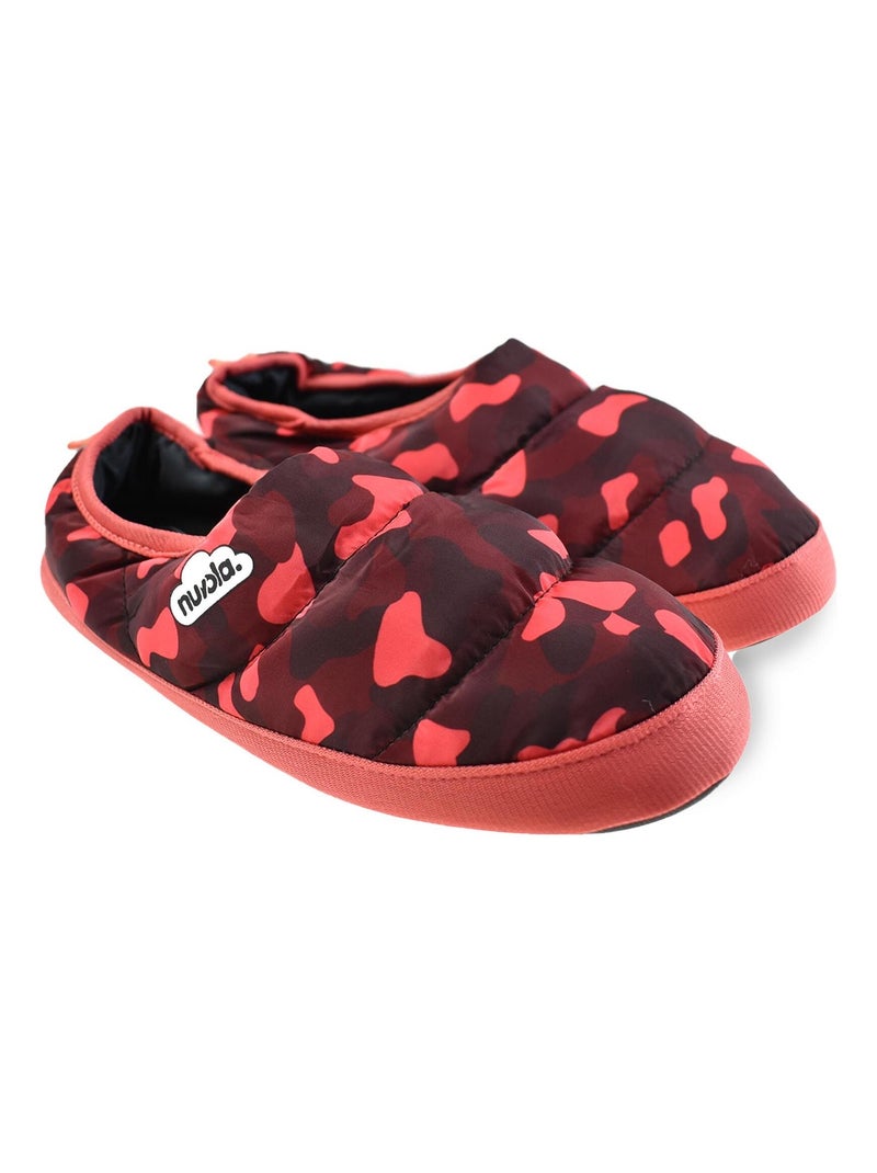 Pantofole unisex Nuvola suola in gomma Rosso - Kiabi