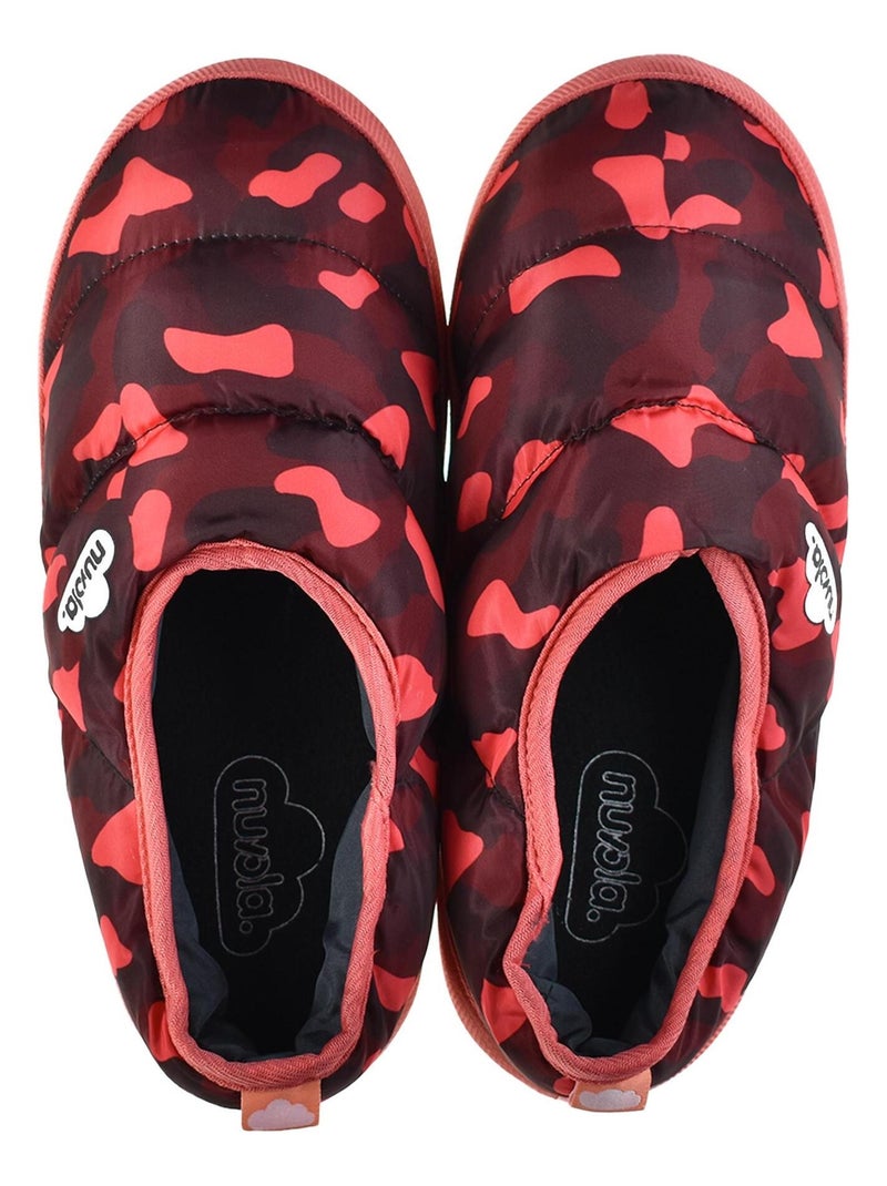 Pantofole unisex Nuvola suola in gomma Rosso - Kiabi