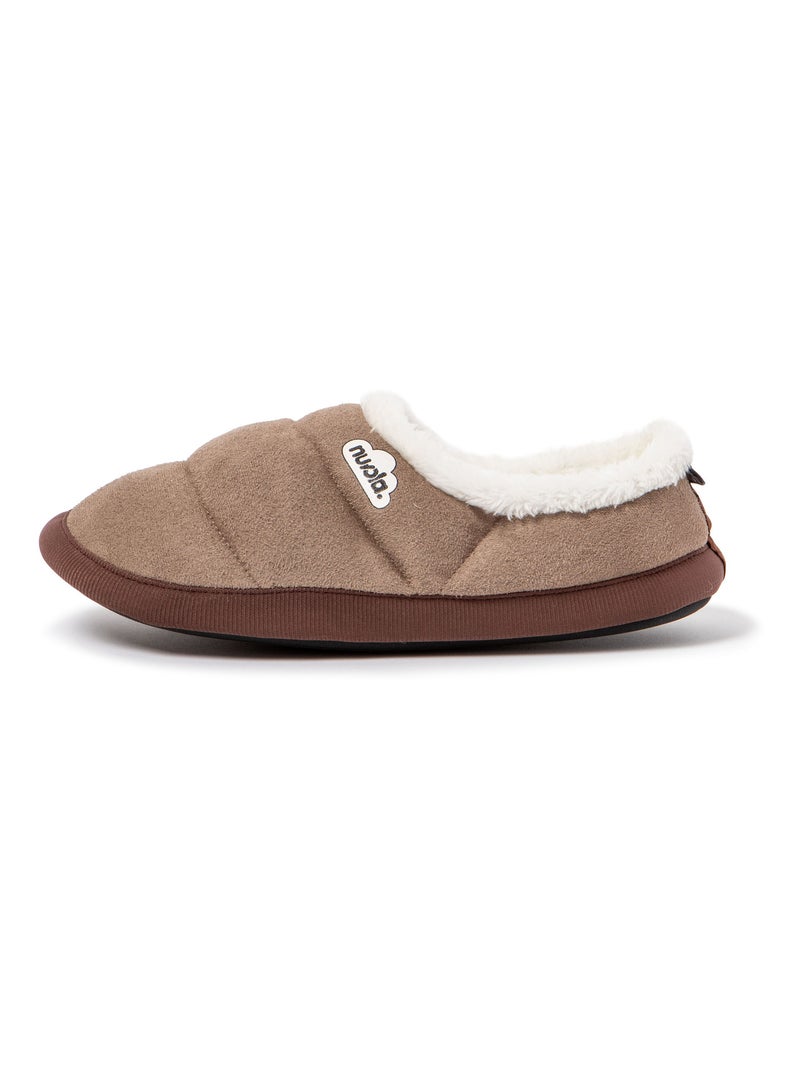 Pantofole unisex Nuvola suola in gomma Tortora - Kiabi