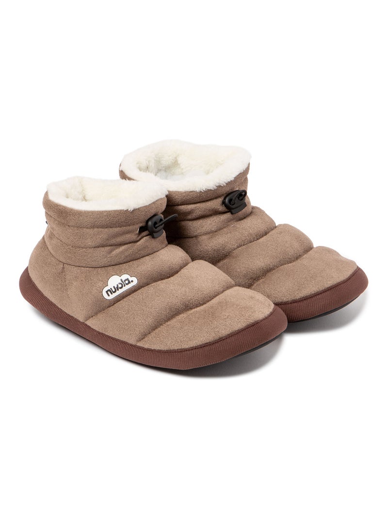 Pantofole unisex Nuvola suola in gomma Tortora - Kiabi
