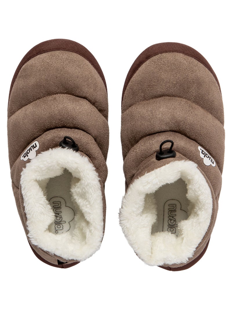Pantofole unisex Nuvola suola in gomma Tortora - Kiabi