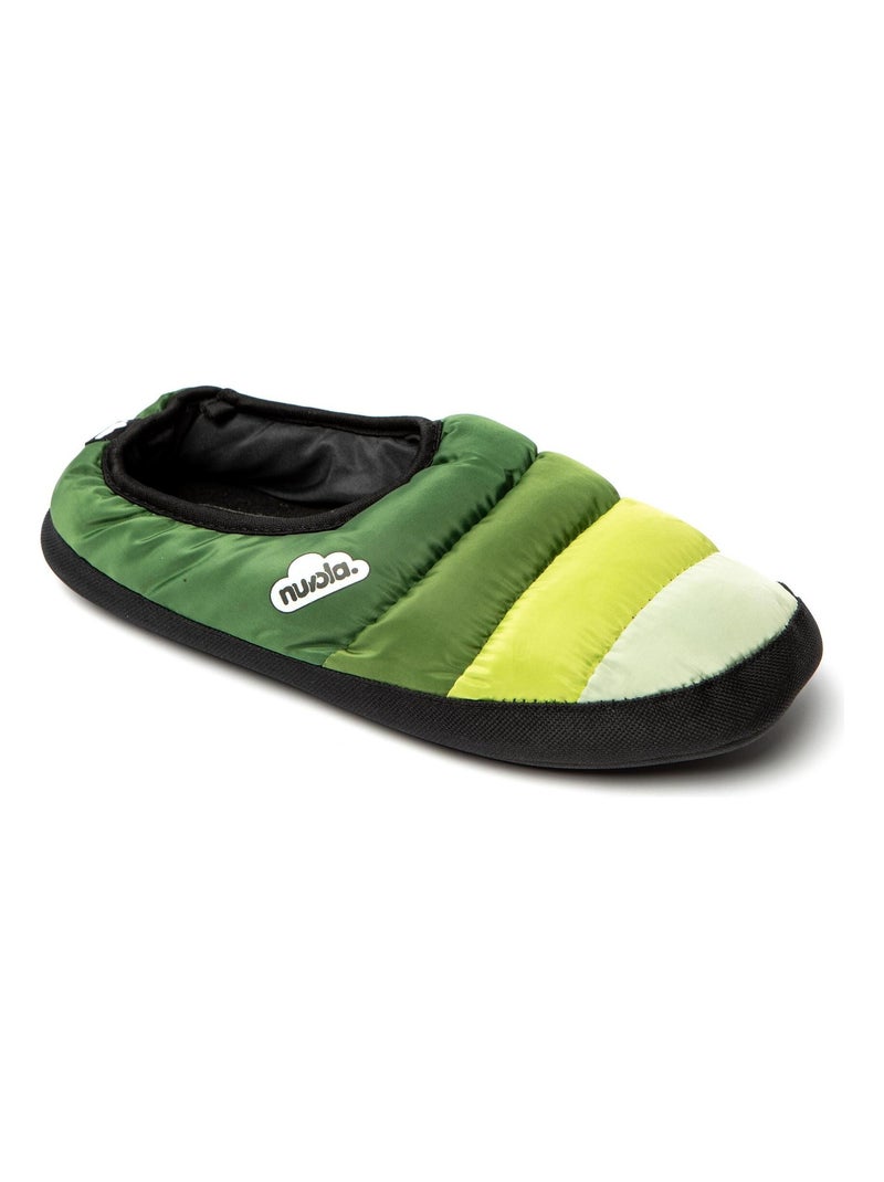 Pantofole unisex Nuvola suola in gomma Verde scuro - Kiabi