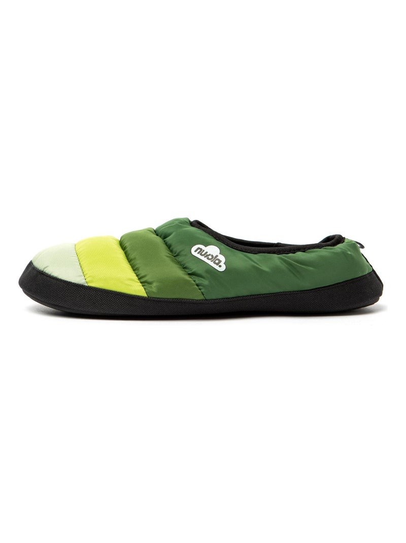 Pantofole unisex Nuvola suola in gomma Verde scuro - Kiabi