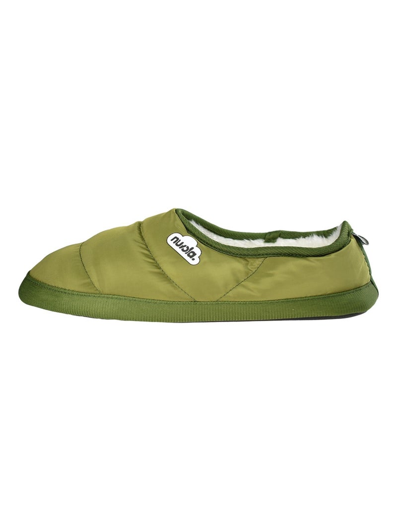 Pantofole unisex Nuvola suola in gomma Verde scuro - Kiabi