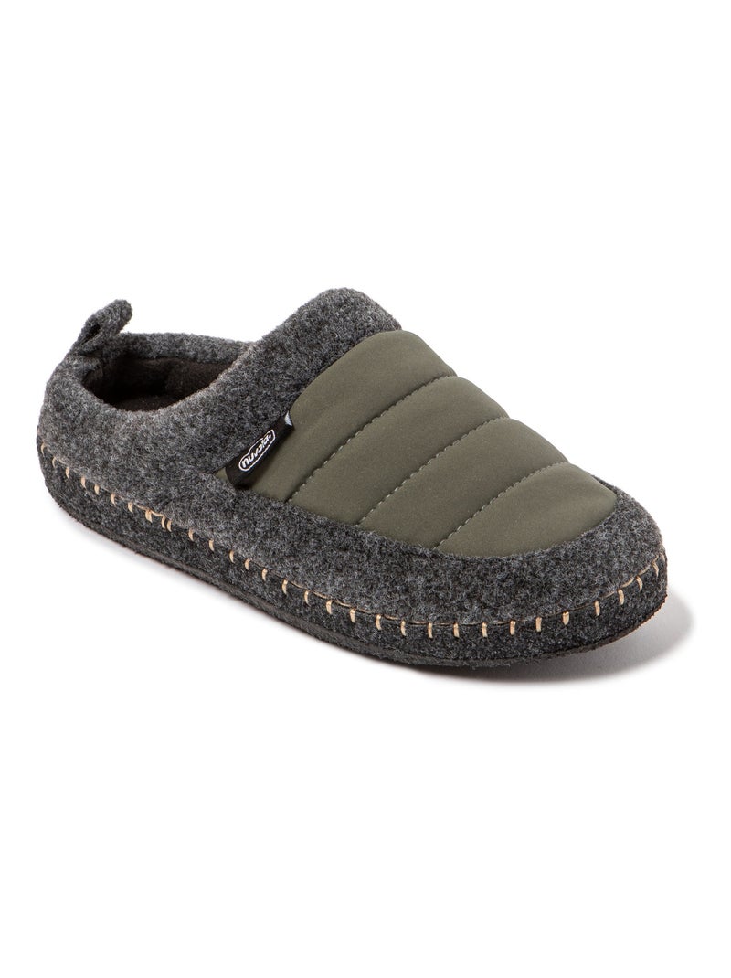 Pantofole unisex Nuvola suola in gomma Verde scuro - Kiabi