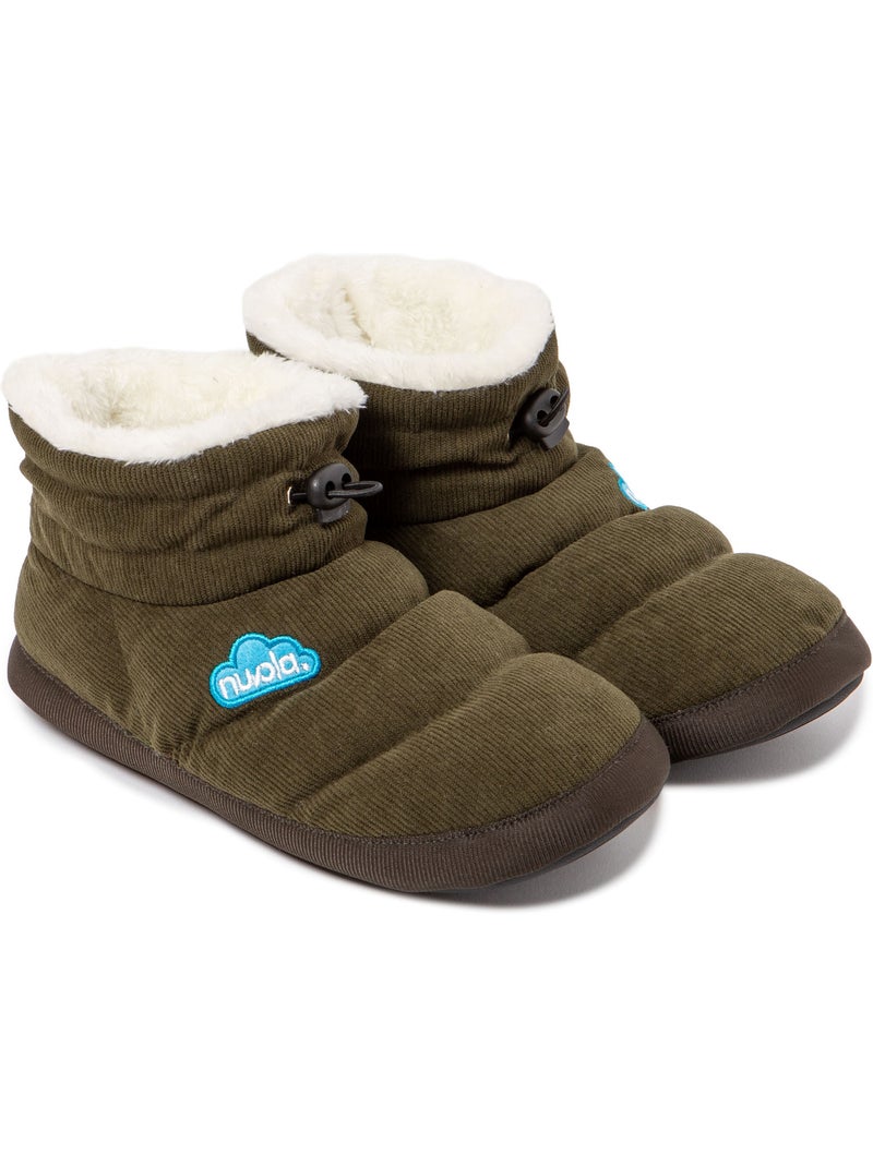 Pantofole unisex Nuvola suola in gomma Verde scuro - Kiabi