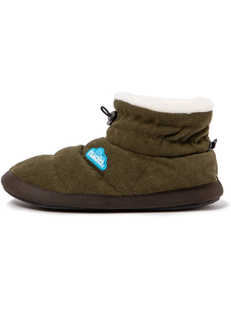 Pantofole unisex Nuvola suola in gomma Verde scuro - Kiabi