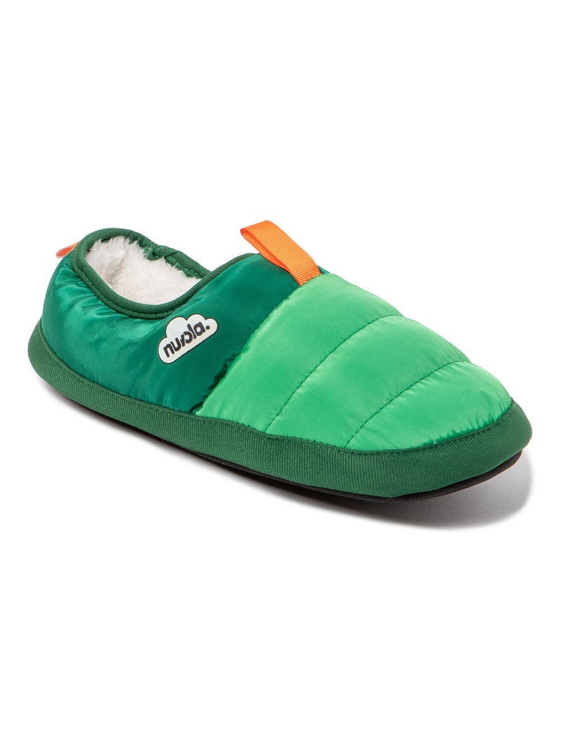Pantofole unisex Nuvola suola in gomma Verde scuro - Kiabi